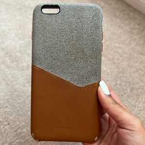 BigPhilo Apple iPhone 6S+ Leather Phone Case with Wallet